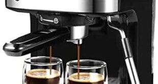 Brewing Bliss: Our Review of the 20 Bar Espresso Machine