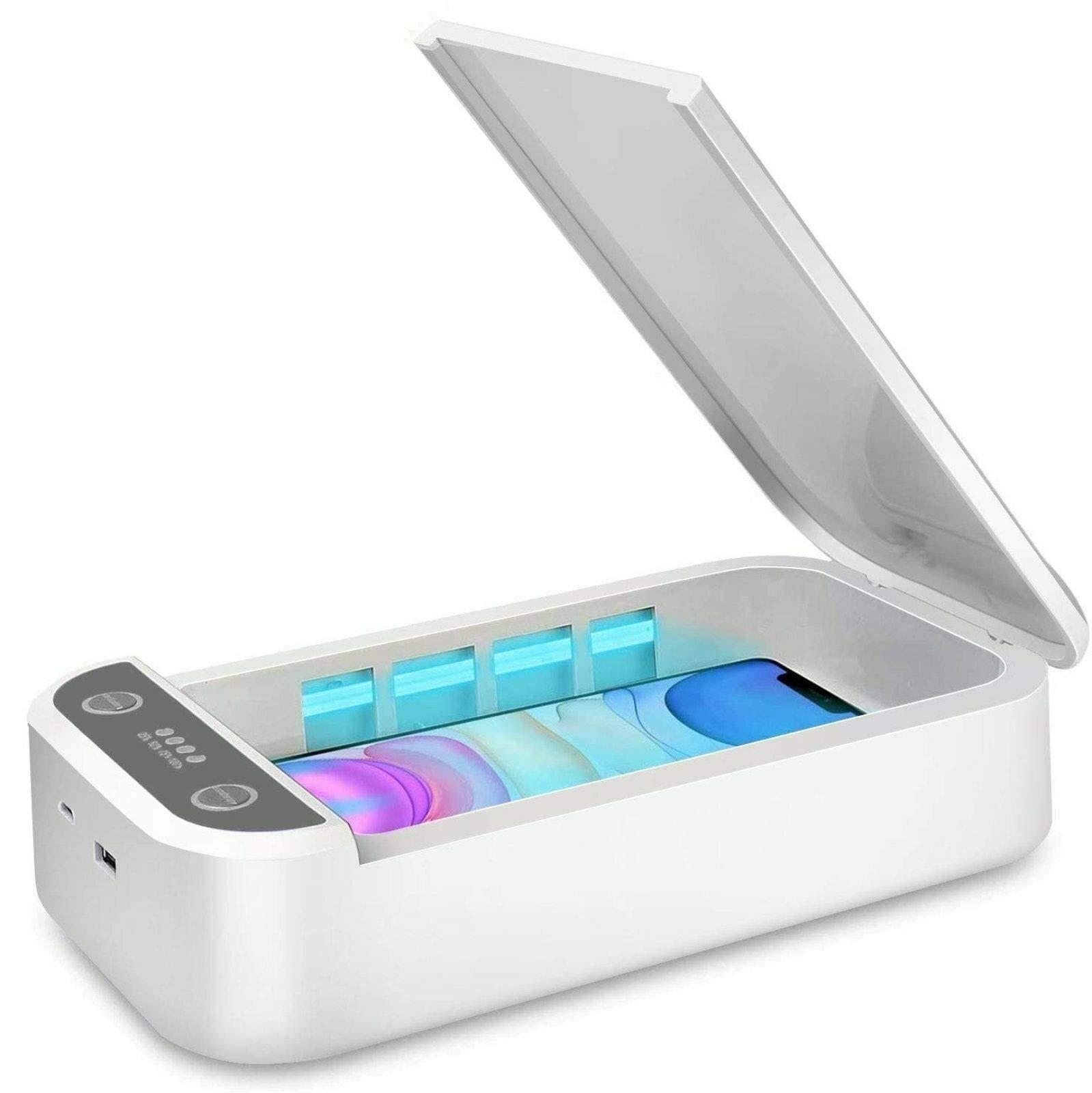 12) Portable UV Sanitizer: Keep ‌your personal ⁤items germ-free with ⁣a portable⁢ UV sanitizer that⁢ provides disinfection on the go,​ capable ‌of⁤ cleaning your phone,‍ keys, or ​even small ​kitchen⁢ gadgets‍ in‍ minutes