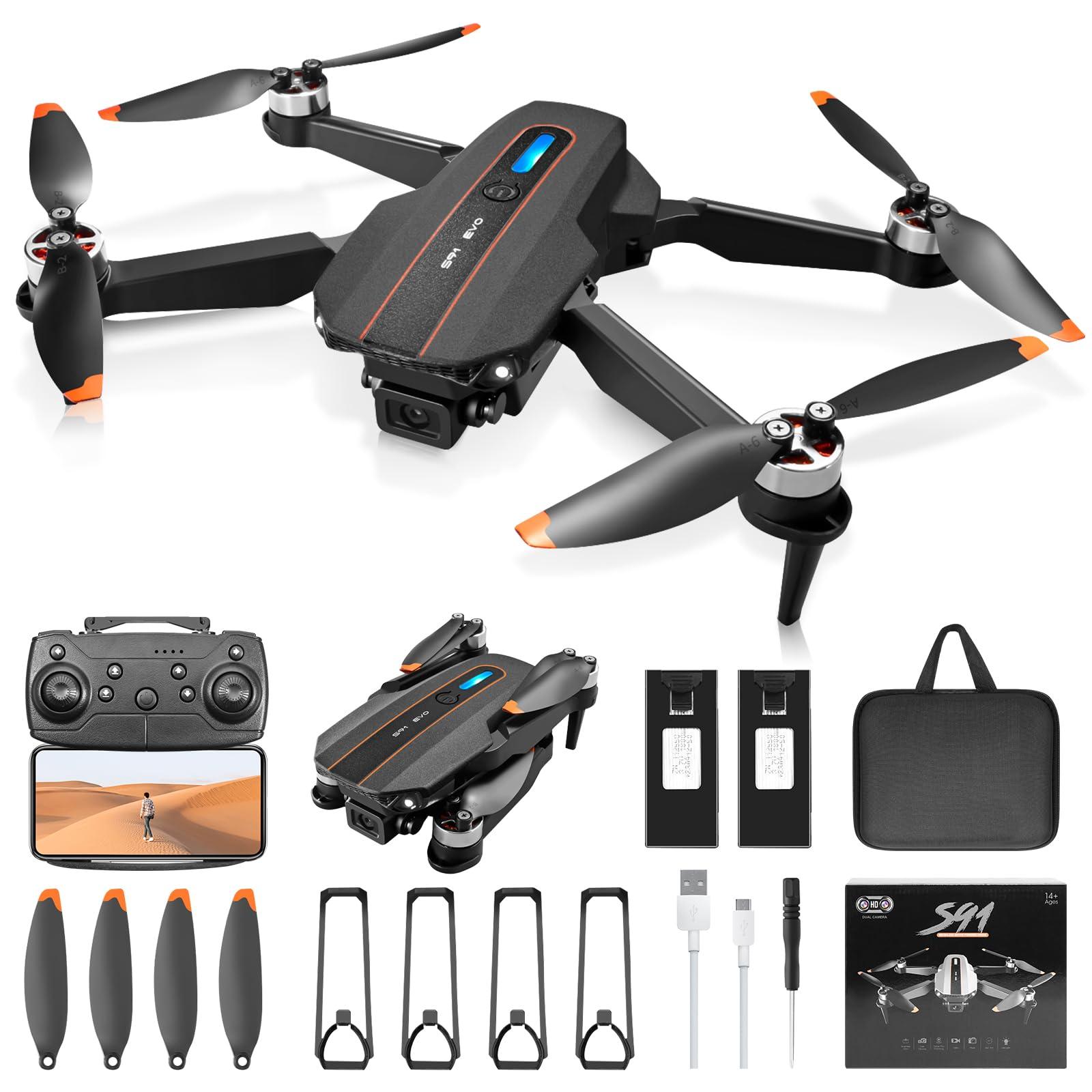 12) eachine E510S: Packed with GPS capabilities and a wide-angle camera, this drone gives beginners a taste of higher-end flying technology while remaining manageable and intuitive