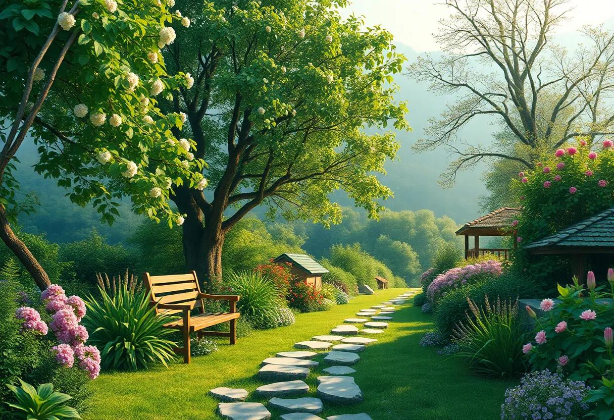 Detailed Scenes That Paint​ a Lush,⁤ Picturesque Setting Where Nature and Humanity seamlessly Intertwine
