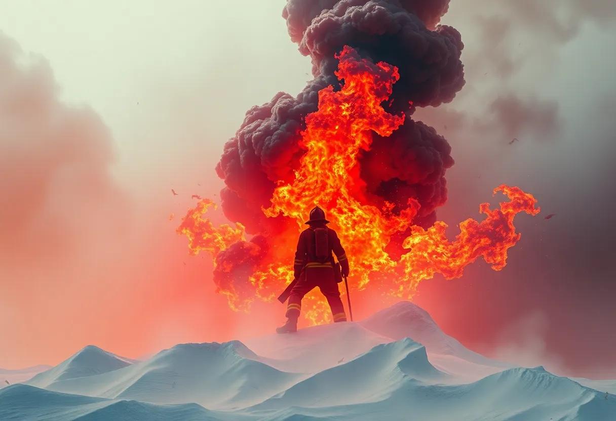 How The Fireman reflects Contemporary Fears and Societal Challenges Through Symbolism and Allegory
