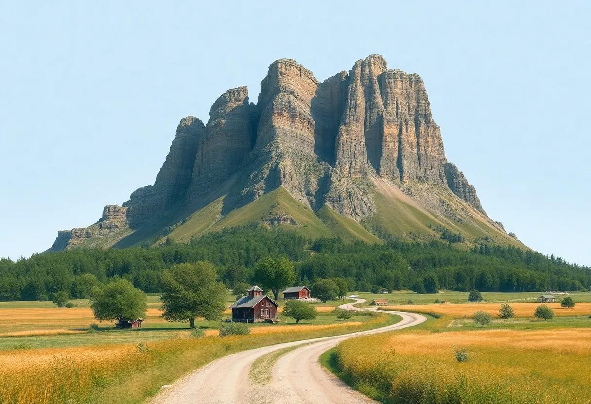 Exploration of the Heartland's Natural Landscapes and Scenic Beauty Captured with Evocative Language and Detail