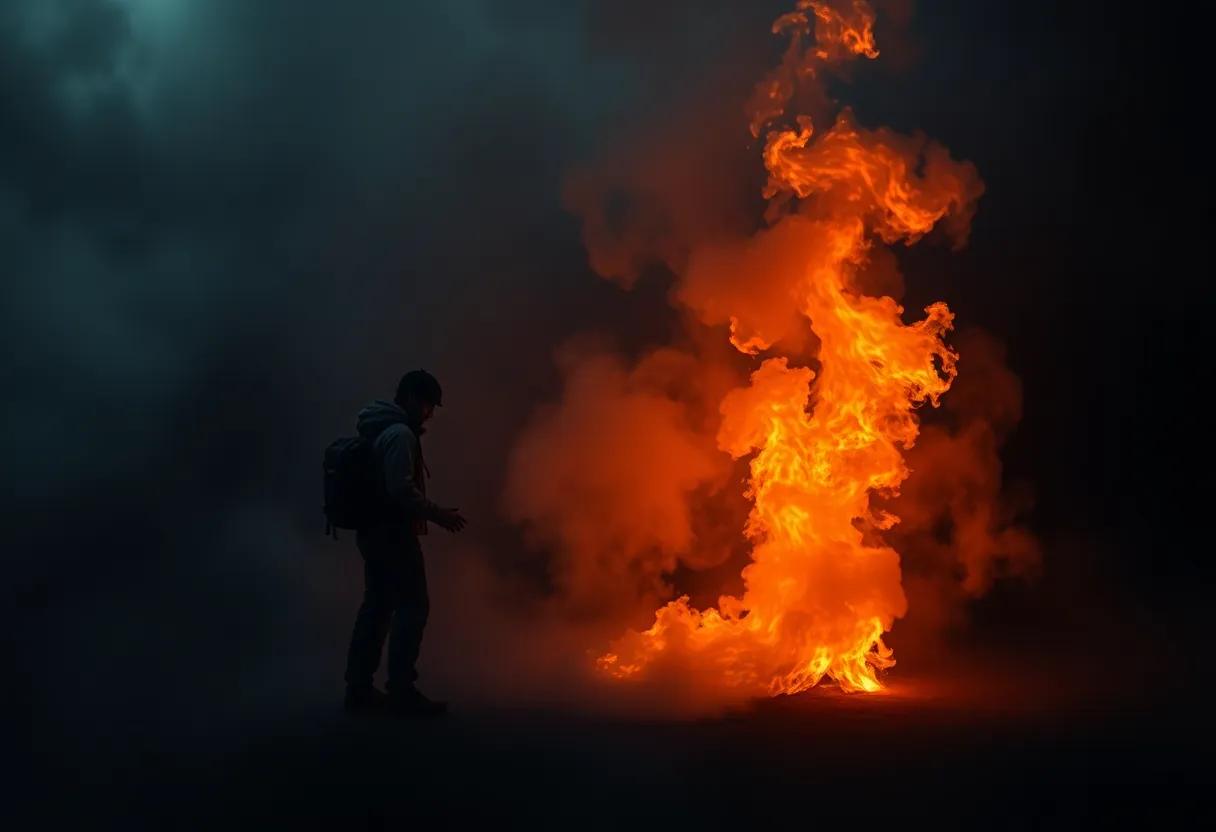 The Impact of Setting⁤ and natural Elements ⁣on the Mood and Symbolism in⁢ Into the Flames