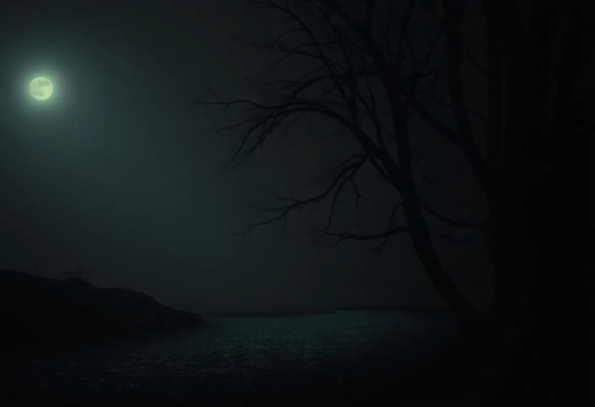The role of darkness as both metaphor and setting in deepening the novel's psychological intensity