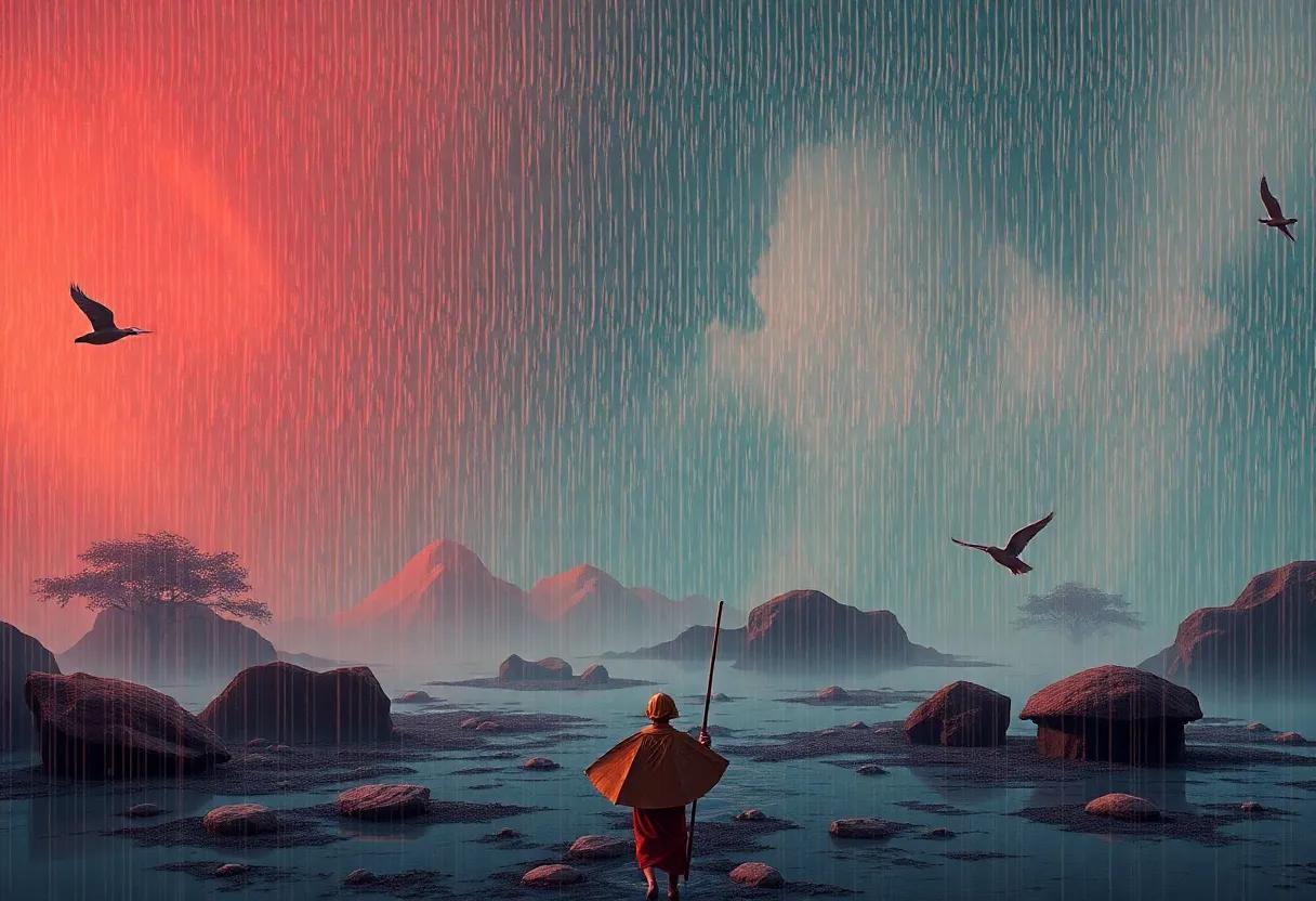 Exploring​ the Rich Tapestry of Indian Mythology ⁢Interwoven in Red Earth and Pouring Rain's Narrative​ Structure
