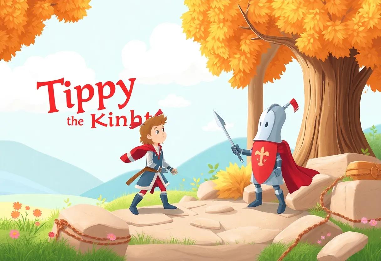 Tippy the Knight's Heroic Journey Explored Through Engaging Storytelling and Vibrant Illustrations