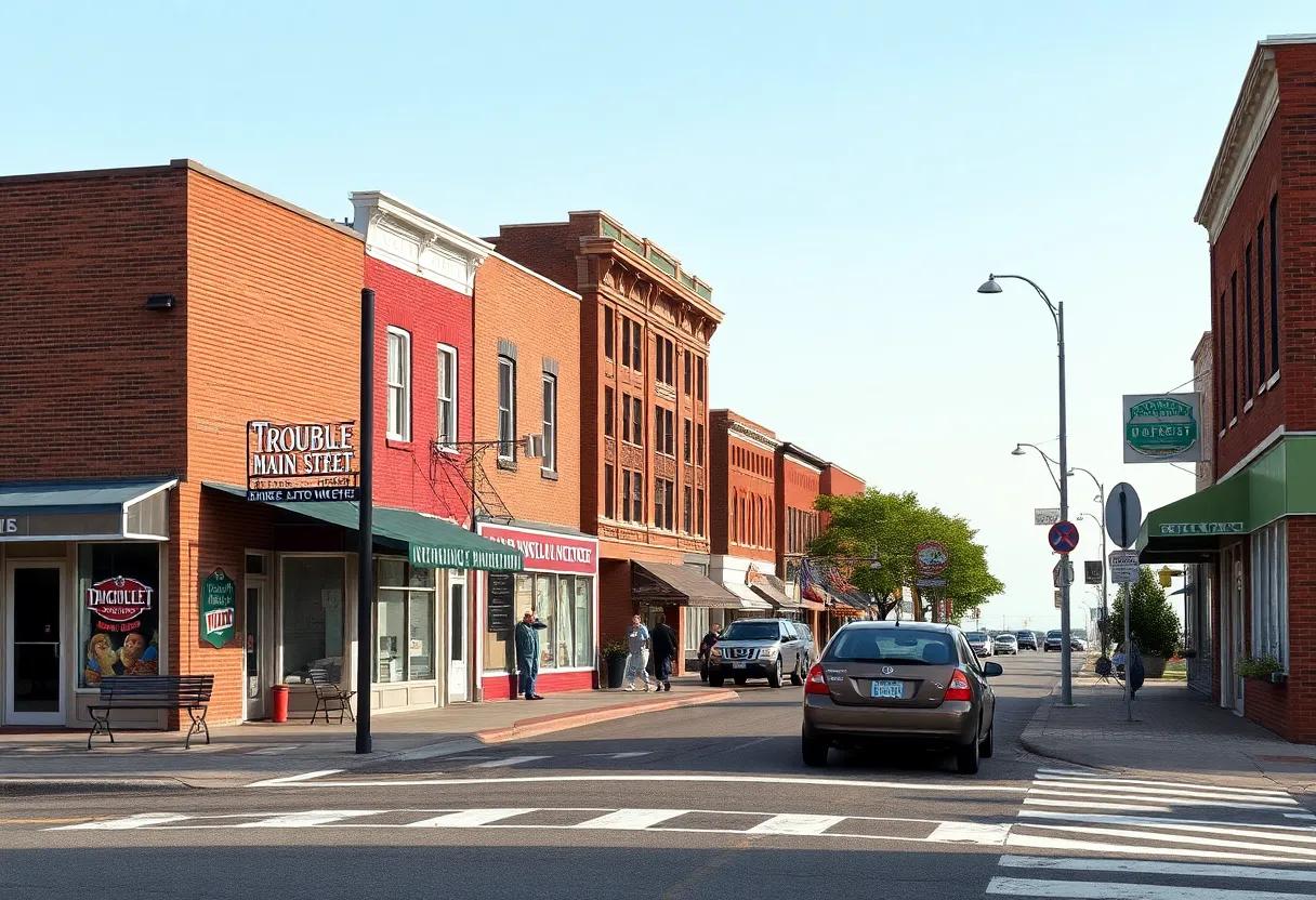 Comparing ‍Trouble on Main street with Other Works ​Tackling Similar Community Issues