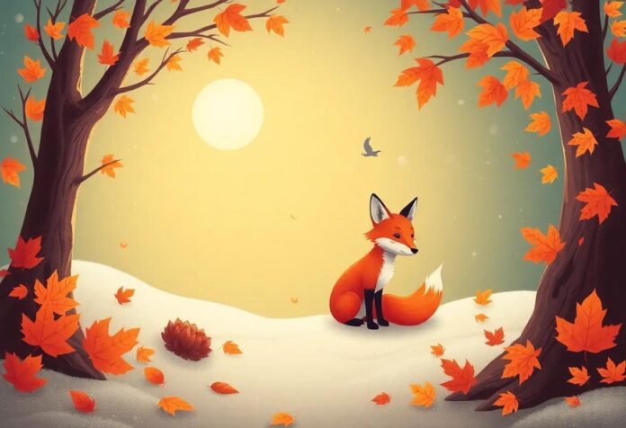 The Little Fox’s Journey: Discovering Autumn’s Hidden Wonders