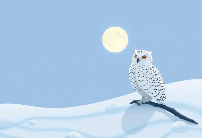 The Snowy Owl’s Journey: How She Became the Village’s Gentle Guardian