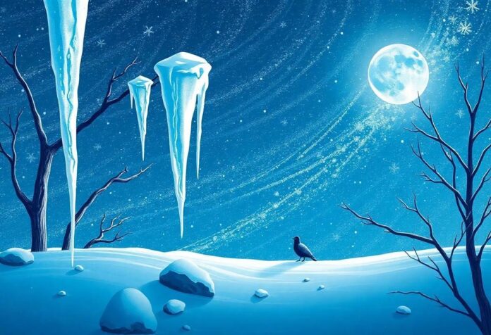The Icicle’s Secret Melody: A Magical Tune Whispered in Winter’s Night
