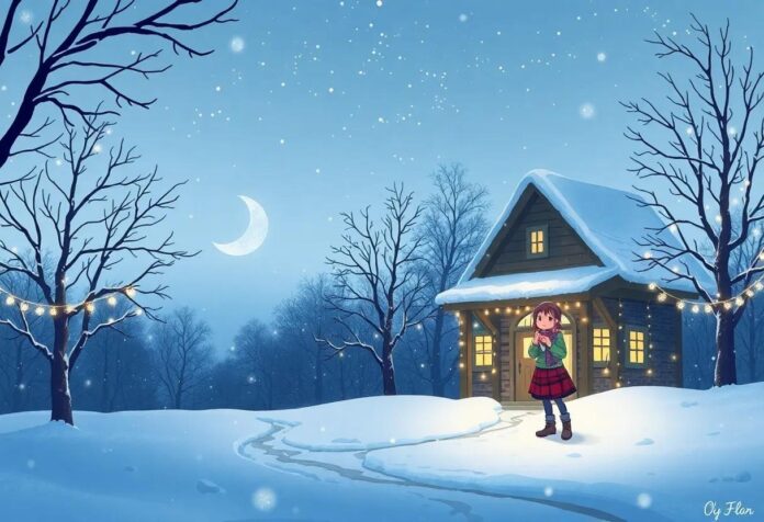 The Girl Who Discovered the Enchanted Winter Parade of Lights