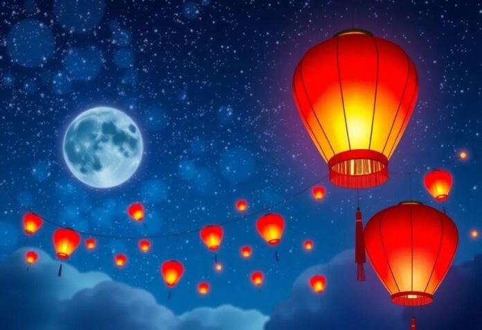 The Enchanted Lantern Festival: A Night of Magic in the Starry Sky