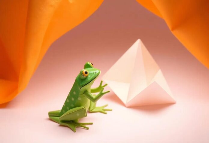 The Frog Who Folded Dreams: A Magical Origami Adventure at Bedtime