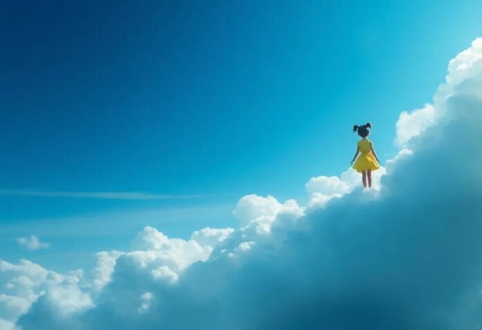 The Girl Who Befriended a Cloud: A Gentle Journey Above the Sky