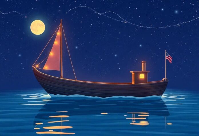 The Enchanted Boat That Whispers Secrets Only Children Can Hear