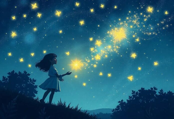 The Girl Who Painted Fireflies: Lighting Up the Night Sky with Magic