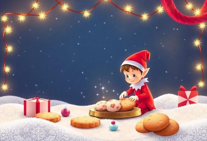 The Little Elf’s Journey: Baking Magical Cookies That Sparkled with Joy