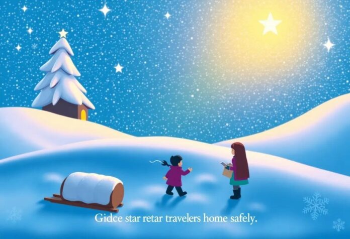 The Little Star That Shone Bright: Guiding Winter Travelers Home Safely