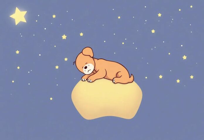 The Puppy Who Dreamt Among the Stars: A Bedtime Adventure in the Night Sky