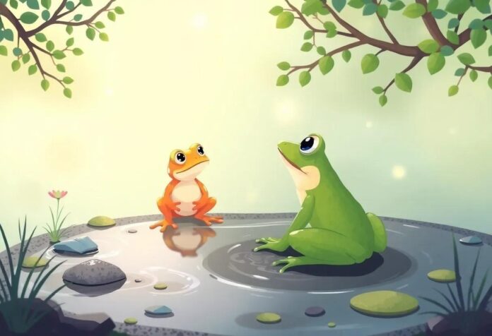 Freddie Frog’s Magical Adventure by the Quiet Pondside Puddle