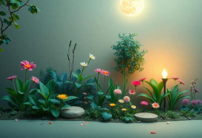 The Enchanted Garden That Sprouted Magic Under Moonlight Dreams