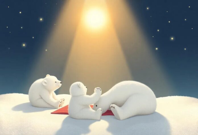 The Polar Bear and the Sunbeam: A Cozy Tale of Warmth and Friendship