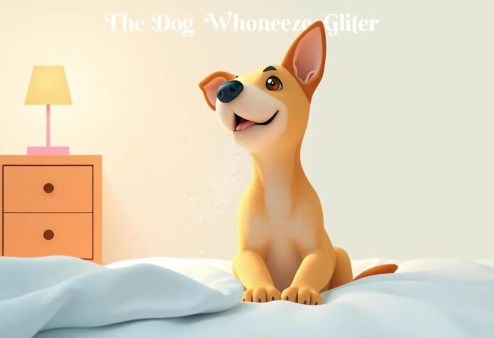 The Sparkly Sneeze: The Tale of the Dog Who Sprinkled Glitter at Bedtime