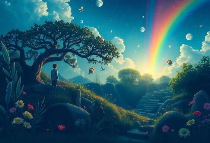 The Boy’s Journey: Following the Rainbow to the Secret Garden Beyond Dreams