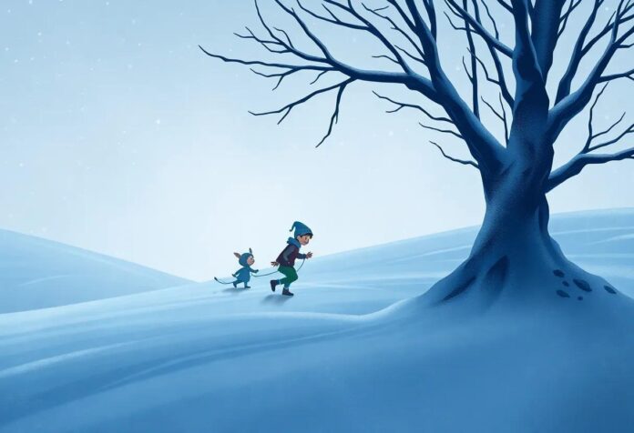 The Boy and the Winter Elf: A Snowy Tale of Friendship and Discovery