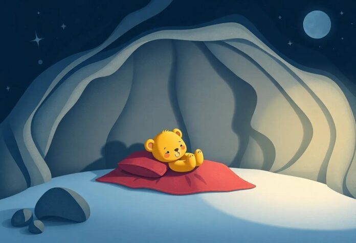The Curious Cub’s Cave Cuddle: A Gentle Adventure Before Sleep