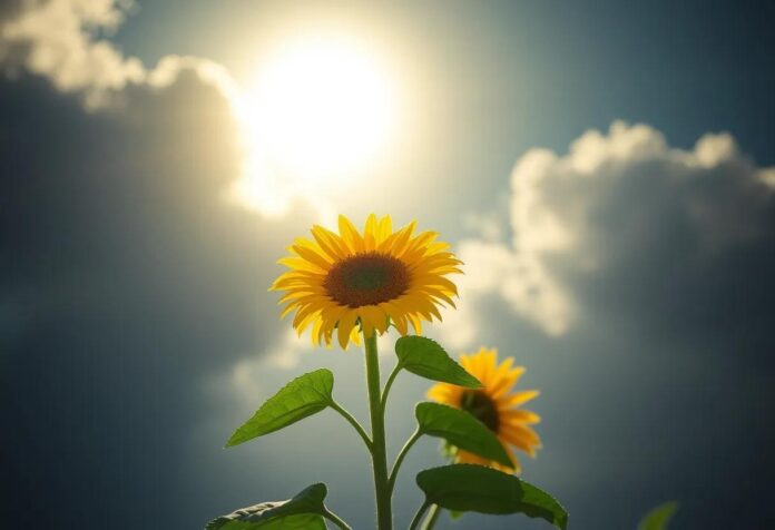 The Sunflower’s Tall Tale: A Journey to Touch the Shining Sun Above