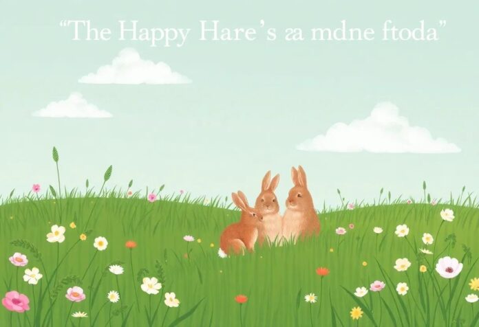 The Happy Hare’s Meadow Melody: A Gentle Tale of Friendship and Song
