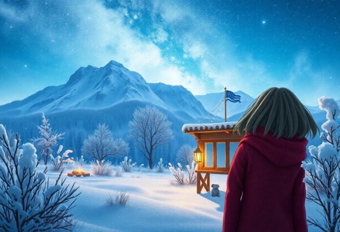 The Girl Who Painted the Sky with Frost: A Magical Winter’s Tale