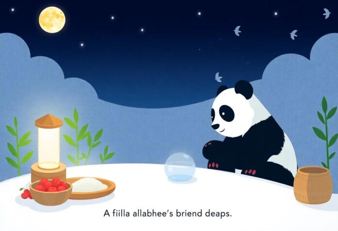 Pippa Panda’s Bamboo Banquet: A Wholesome Feast Under Moonlight