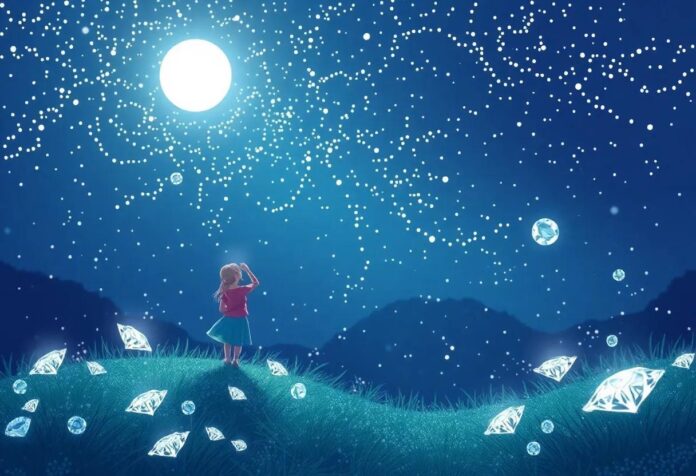 The Girl Who Turned Morning Dew Into Sparkling Diamonds Every Dawn