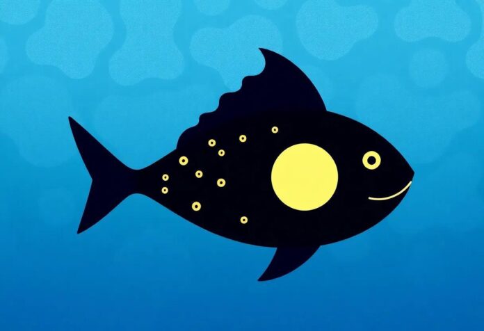 The Fish Who Cherished the Calm Glow of the Quiet Night Sea
