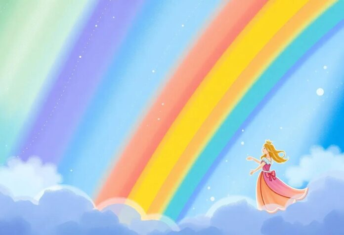 The Princess Who Painted Rainbows: A Magical Tale of Colors in the Sky