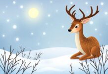 The Deer’s First Snowy Day: A Magical Adventure in Winter’s Embrace The Deer’s First Snowy Day: A Magical Adventure in Winter’s Embrace