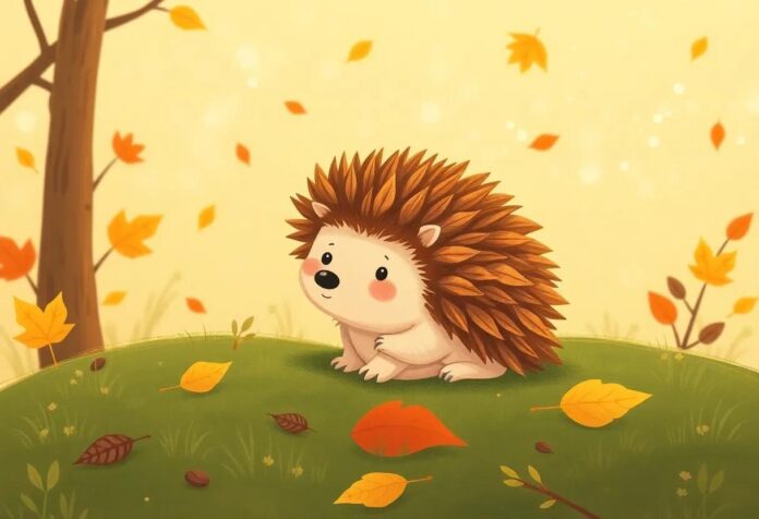 The Happy Hedgehog’s Leafy Adventure: A Cozy Journey Under the Autumn Sky