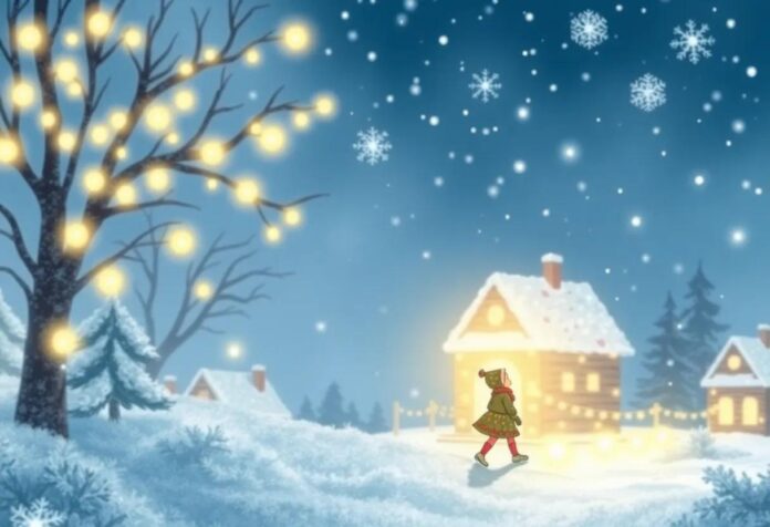 The Girl Who Discovered the Magical Secret Winter Parade of Lights