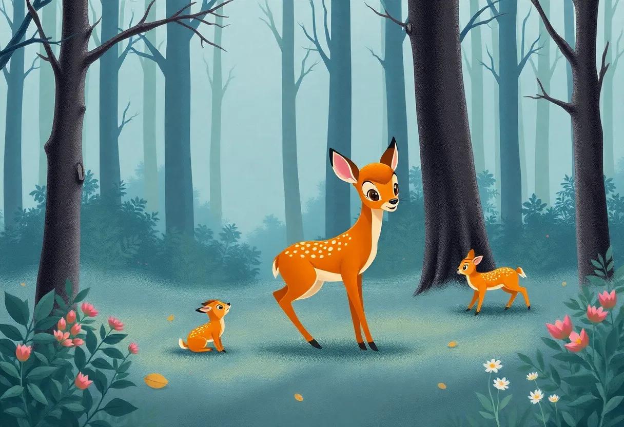 A Deep Dive into the Portrayal of forest Life and Animal Characters in This Gentle tale