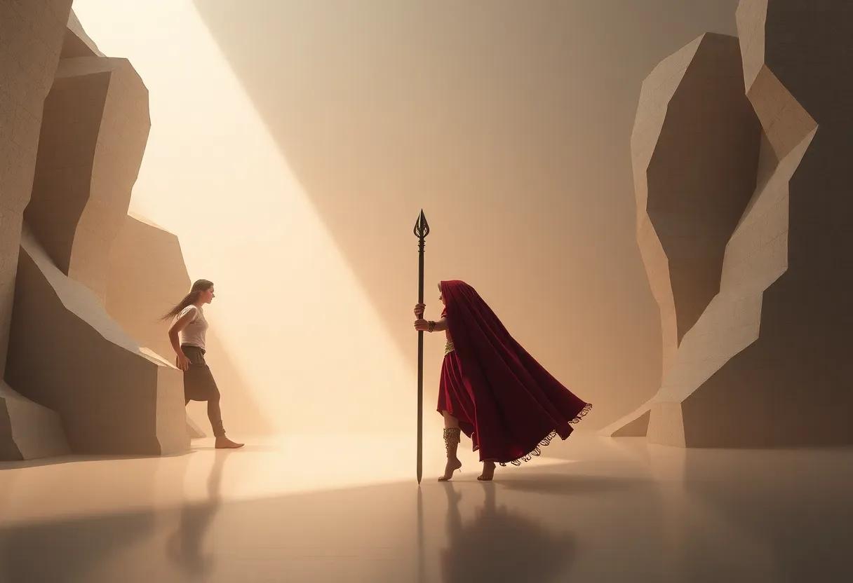 The evolution of the Heroine and Hero: Emotional Growth Amidst Turmoil ⁣and⁣ desire