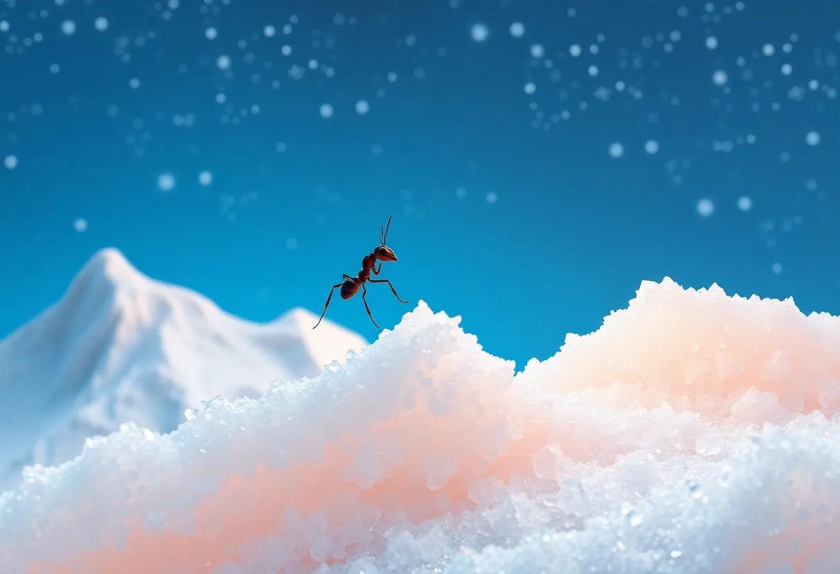 Scaling the Twinkling ‌Slopes ‌of Crystalized​ Sugar