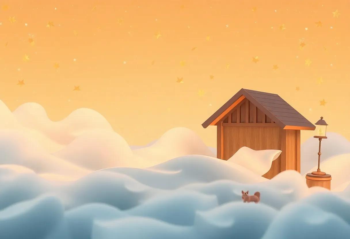 Soft Lullabies​ Carried ​by the Cool Air