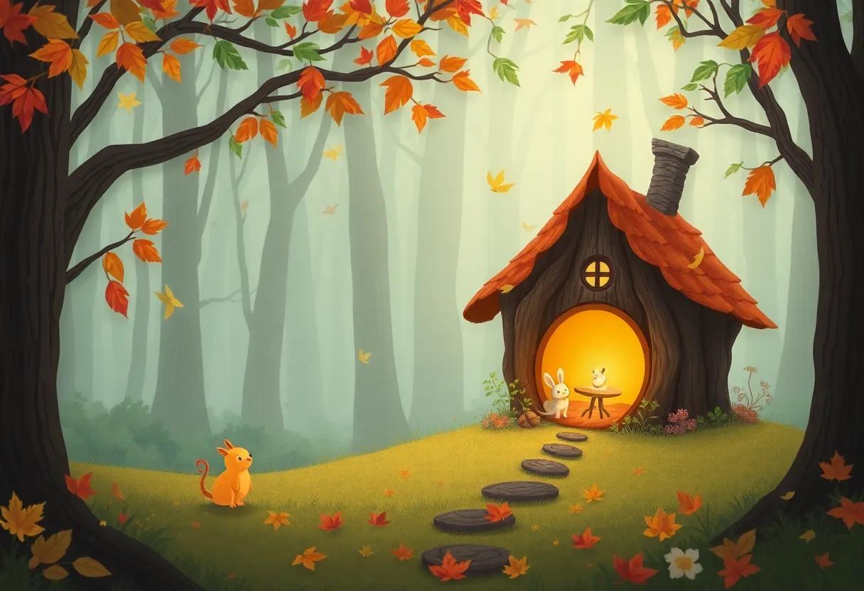 Friendly Forest ​Creatures Join the‍ Magical Gathering
