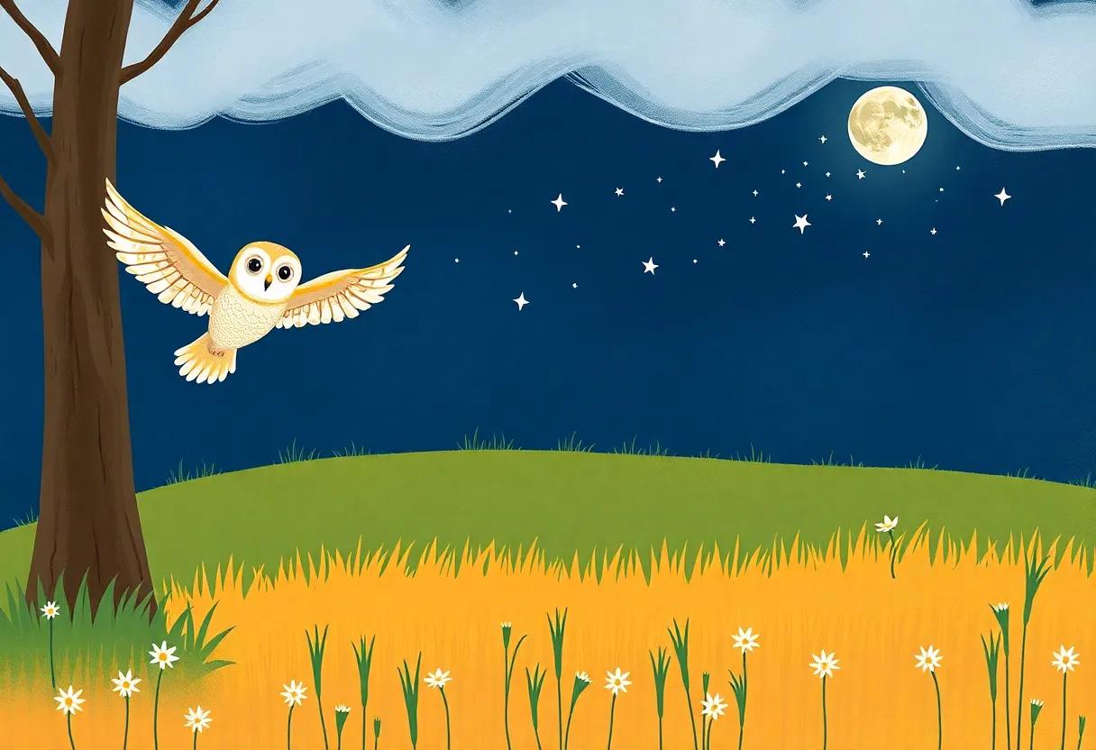 Magical Creatures of the Night Meadow