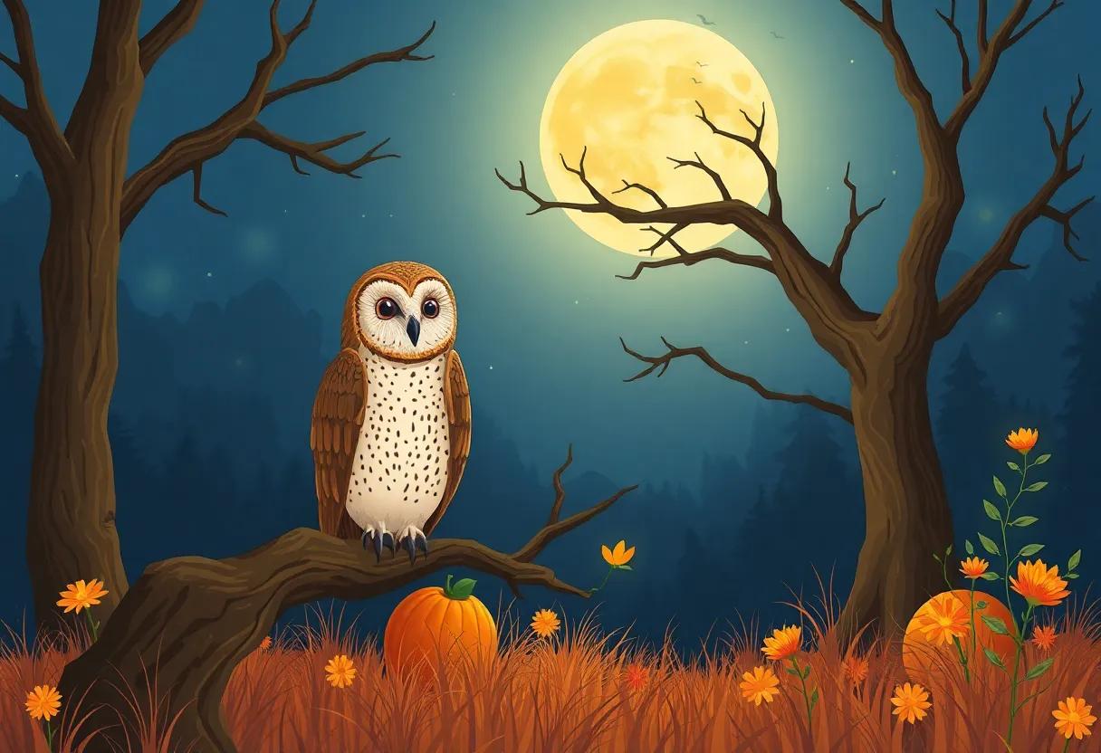 The Owl's Wise Tales of Old Forests