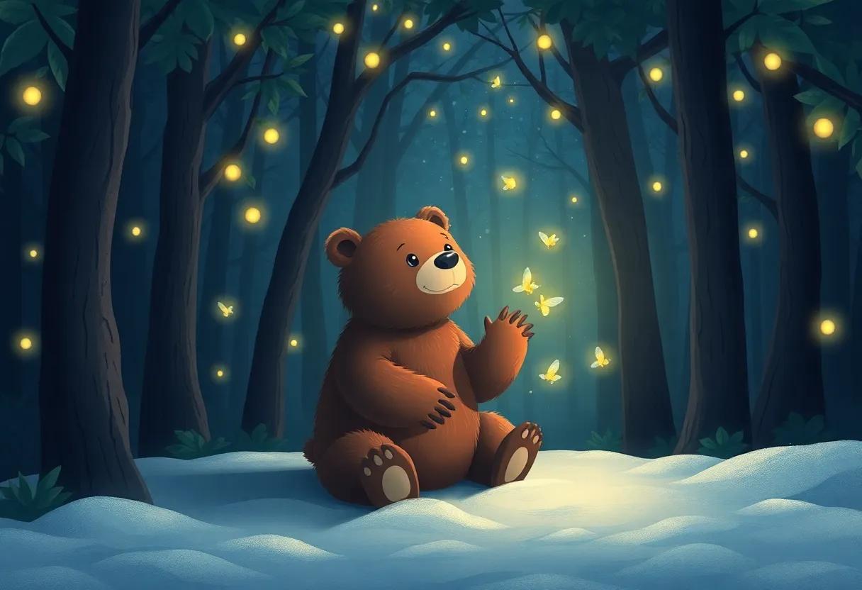 Glimmering Fireflies Guide the ⁣Way