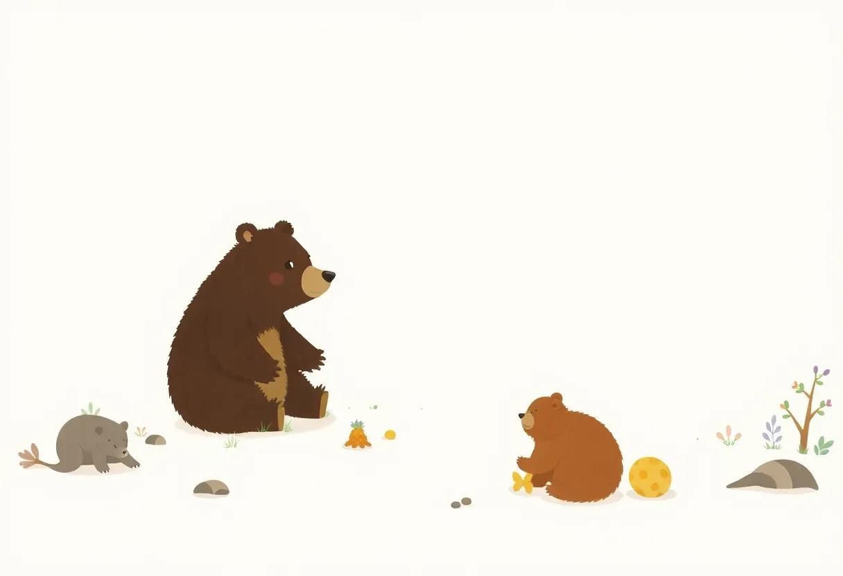 The Bear Shares the Tree's Wisdom with Forest Creatures