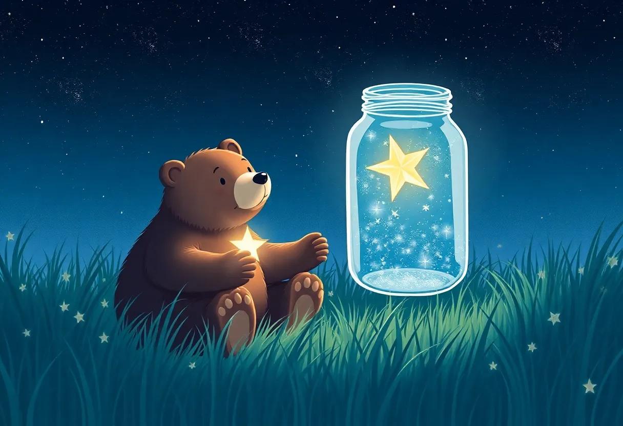 Finding the Shimmering jar Hidden in ​the Grass